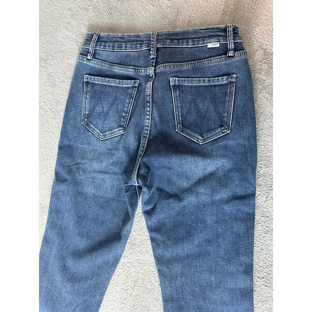 MOTHER The Looker Jeans Womens 26 Blue Excellent - Picture 5 of 8